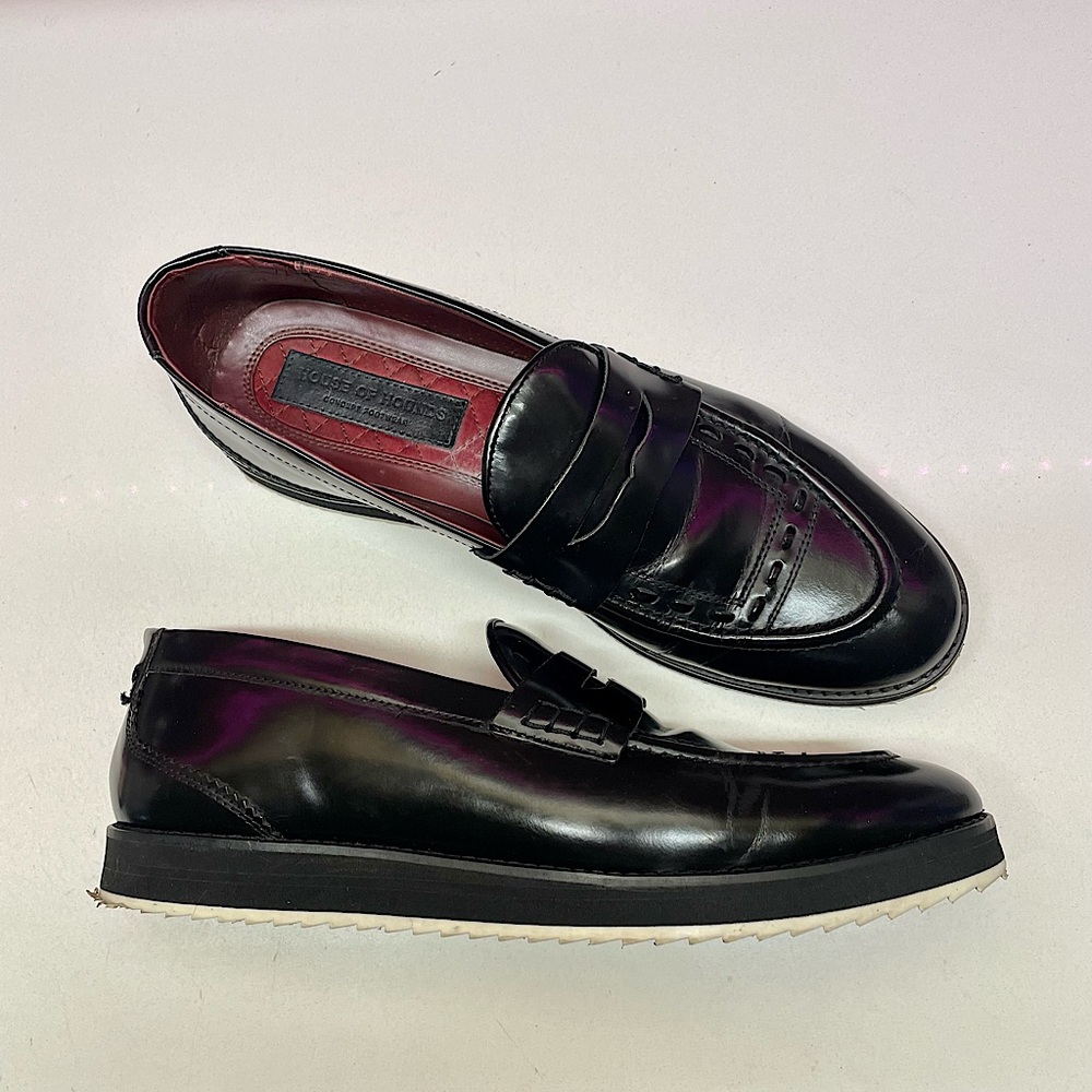 Patent Leather Derby Loafers